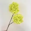 Flores Artificiales de Alta Gama, Hortensia Doble Realista, Arreglo Floral para Pasillo de Boda Humedecido a Mano, Accesorios para Fotografía, Flores Falsas
