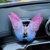 Nueva mariposa móvil creativa salida de aire de consola central de coche decoración decoración accesorios para coche curativos