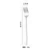 Colher Estilo Coreano Colher de Aço Inoxidável 304 Colher Espessa para Misturar Colher de Gelo Colher de Café Colher de Jantar Doméstica Colher de Sobremesa
