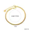 Joyería Transfronteriza, Diseño de Nicho Elegante y Exquisito, Pulsera de Cadena Fina, Pulsera de Acero Inoxidable de Moda de Gama Alta, Joyería para Manos al por Mayor