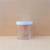Botella de crema de boca ancha de 500 ml con 89 dientes, botella de plástico, subbotella cosmética, frasco de plástico transparente para mascotas, frasco para crema facial
