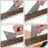 Herramienta de Pulido para Reparación y Cuidado de Instrumentos Musicales Juego de 5 Piezas para Pulir Teclas, Cuerdas y Rejillas de Sonido de Guitarra Herramientas de Reparación y Mantenimiento
