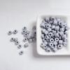 Venta caliente transfronteriza acrílico multicolor degradado color sólido cuentas barril cilindro 6mm misma cadena para teléfono móvil ins accesorios de joyería con cuentas