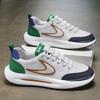 Zapatos Deportivos Casuales con Parte Superior de Malla PU Material Fabricante Venta al por Mayor Personalizado Nuevo Empalme de Parte Superior Parte Superior de Zapato Semiacabada