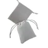 Bolsas de cordón multicolores de cuero sintético para empaque de joyería, Bolsas protectoras para anillos y aretes, Bolsas para empaque de regalos