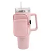 Manopla Térmica para Copo de Gelo 40oz Atacado Feita de Neoprene, Alça Transversal para Garrafa Stanley, Manopla Protetora para Copo Stanley de 40 Onças, Isolamento Térmico