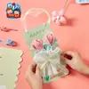 Regalo del Día del Maestro DIY Hecho a Mano Ramo de Palitos Retorcidos Paquete de Materiales para Hacer Tarjetas de Felicitación Tarjeta de Jardín de Infancia para Maestros