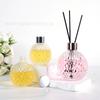 Venta al por Mayor de Fábrica Botella de Aroma de Diamante Esférico Vidrio Botella Vacía Difusor de Aroma sin Fuego Botella Decoración para el Hogar