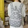 Mochila de bolinhas transfronteiriça, mochila leve casual para atividades ao ar livre e viagens, mochila leve de grande capacidade para estudantes do ensino fundamental II e médio