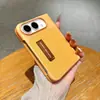 Adecuado para iPhone Duo, funda para teléfono plegable con acabado mate texturizado tipo lichi, funda protectora anticaídas Apple 18 Ultra