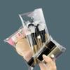 Bolsa de Maquiagem Transparente Pequena Estilo Ins Celebridade Cibernética Portátil para Viagem Sombra para Olhos Pó Compacto Batom Pincel de Maquiagem Bolsa Organizadora