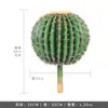 Cacto Cacto Em Vaso Plantas Verdes Falsas Tropicais Paisagismo de Deserto Plantas Verdes Falsas Enfeites Decorativos de Cacto