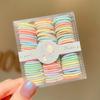 Lote de 90 gomas elásticas pequeñas sin costuras para el pelo de bebé, de color caramelo, muy elásticas, para niños, venta al por mayor