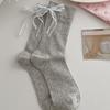 Meias Finas de Verão Femininas, Meias de Cano Médio Estilo Ballet Miu, Meias Femininas Versáteis Estilo JK Leve, Estilo College, Meias Largas