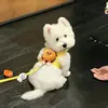 Cuerda de tracción para gatos, antiroturas, especial para salir, con correa para el pecho antipérdida.