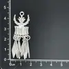 Accesorios de imán para refrigerador de la etnia Miao, piezas estilo chino de fénix y mariposa imitación plata, estilo étnico de plata Miao de nicho, pavo real, área escénica de Guizhou