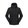 Chaqueta de Trabajo Suave con Capucha Softshell para Otoño e Invierno, Ropa para Hombre de Comercio Exterior Transfronterizo, Chaqueta Personalizada para Hombre con Forro de Polar
