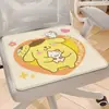 Cojín de Felpa Imitación Corazón de Dibujos Animados Gato Kt Estudiante Sedentario Suave Cojín de Oficina Refrigerante Suave para Glúteos Cojín de Silla