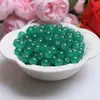Cuentas Redondas de Primavera, Textura de Cuentas Redondas Multifacéticas de Jade Imitación, Pendientes, Pulseras y Colgantes al por Mayor