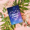 Cartões Românticos Modelo Novo 18 Peças Céu Estrelado Transfronteiriço, Decoração de Diário Mensagem Luz das Estrelas, Enfeites de Mesa, Pequenos Cartões Sonhadores Atacado