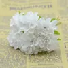 Mini Ramo de Rosas Artificiales de Seda P Flores Falsas Realistas para Decoración de Bodas Decoración de Caja de Dulces Exhibición de Ventana Decoración de Interiores