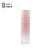 Tubo de Brillo Labial Coreano 2.5g Botella de Brillo de Labios Rosa Translúcido Gradiente Líquido Sombra de Ojos Botella de Brillo de Labios Cepillo Pequeño Botella Vacía