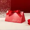 Caja de Dulces para Boda Rosa Degradado 2026 Nueva Caja de Recuerdos de Boda de Alta Gama Caja Vacía Venta al por Mayor