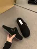 Pantuflas tipo Birkenstock de suela plana y forradas de fleece, calzado para mujer, colección otoño/invierno 2025, de suela suave, sin cordones, planas tipo Birkenstock grises