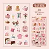 Senhor. Adesivos Planos de Feltro de Papel Série Álbum de Gatos Tema Pet Fofo Adorável Material para Diário Adesivos Decorativos