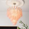 Nueva lámpara de sala de estar de espectro completo con luz transparente, lámpara de araña retro para dormitorio, estilo francés de mediados de siglo, lámpara de araña de diseño para restaurante o villa.