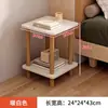 Mesa de Cabeceira Pequena Simples Moderna para Quarto de Casa Quarto de Aluguel Mesa Lateral Criativa Pequena Quadrada Mesa de Cabeceira Rack de Armazenamento