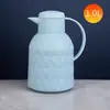 Hervidor térmico estilo nórdico hervidor doméstico gran capacidad interior plateado botella de agua con pastillas hervidor pequeño para dormitorio estudiantil