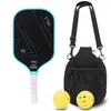 Raquete de Pickleball de Fibra de Carbono T700 Toray Textura de Tecido de Grafite Fosca 16mm de Espessura Competição Fibra de Carbono