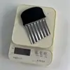 Cuchillos de Patata con Púa de Acero Inoxidable Cuchillos Ondulados para Cortar Patatas Cortador de Papas Fritas Cuchillos Corrugados Artefacto de Cocina para Cortar Verduras en Casa Fantasia