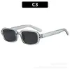 Gafas de Sol Retro Europeas y Americanas de Marco Pequeño Cuadradas de Estrella de Cinco Puntas de Gama Alta Versátiles Protección Solar para Exteriores Moda Gafas de Sol Transfronterizas