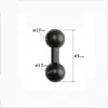 Equipo Fotográfico 20 Tornillos Adaptadores de Rótula de Bola Tornillo Imperial 1/4 Tornillos para Soporte de Rótula Mágica Universal
