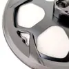 Biela 170 con Plato de 48t con Cubierta Bicicleta de Montaña Bicicleta de Carretera Plato de Una Sola Velocidad Biela Accesorios para Bicicleta