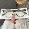 Montura de Gafas Cat-Eye Anti-Luz Azul para Mujer Estilo Coreano Moderno Tr90 Gafas Planas Sencillas para Estudiantes con Elegantes Pueden Equiparse con Gafas para Miopía