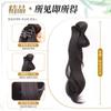 Nueva Peluca de Lazo Estilo Chino para Mujer, Cabello Artificial para Aumentar el Volumen del Cabello, Accesorios para el Cabello Estilo Antiguo, Horquilla, Cola de Caballo Lateral
