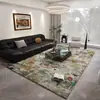 Tapete luxuoso e de alta qualidade para sala de estar, novo modelo 2026, tapete para sofá e mesa de centro, tapete de cabeceira para quarto, tapete de piso de grande área com cobertura total