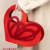 Bolsas de Feltro com Tema de Amor para o Dia dos Namorados, Sacolas de Presente Personalizadas para Feriados, Lembrancinhas para Eventos de Reunião Anual da Empresa, Sacolas de Presente de Bem-Estar