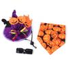 Z Amazon Halloween Nuevo Mascota Festival Fantasma Disfraz Perro Divertido Transfigurativo Gato Set de Toalla de Babero