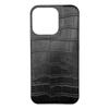 Capa de Celular em Couro com Padrão de Crocodilo Adequada para Apple iPhone 13 Pro Max, Material de PC Leve, Estilo de Luxo Leve