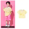 Figurinos de Apresentação de Cheerleading para Crianças, Uniformes de Dança em Grupo para Escola Fundamental, Roupas para a Temporada de Formatura do Jardim de Infância