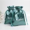 Bolsa de seda de moda personalizada de fábrica nueva bolsa de satén mujeres peluca ropa interior embalaje bolsa de almacenamiento