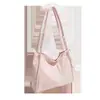 Bolsa de ombro simples de grande capacidade para mulheres, novo modelo 2026, bolsa tote de moda para o dia a dia, bolsa de mão estilo coreano com um toque de exportação