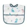 Babero Infantil Transfronterizo Bolsa de Comida Tridimensional para Bebé Babero Impermeable y Lavable para Bebé Bolsa Resbaladiza Super Suave Toalla Resbaladiza para Comer