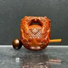 Instrumento de Madeira Rosa em Forma de Peixe para Batucar para Trabalhadores de Escritório Usarem para Meditação e Cânticos, Ornamento de Instrumento Musical de Peixe de Madeira