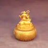 Dios de la Riqueza Zhao Gongming Adorno Giratorio para Atraer la Fortuna para Entrada del Hogar, Oficina, Decoración de Sala de Estar, Regalo para Promover la Riqueza