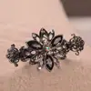 Explosions Grampo de Cabelo Feminino Clássico Retrô Adesivo Liga de Diamante Acessórios de Cabelo Prendedor de Caranguejo Grampo de Cabelo Feminino Acessório de Cabeça
